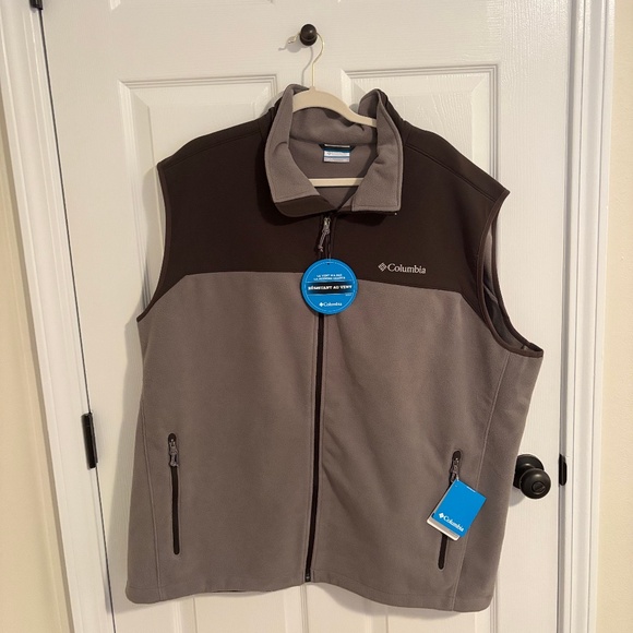 Columbia Other - Columbia Men's Fleece & Water-Resistant Vest- XXL